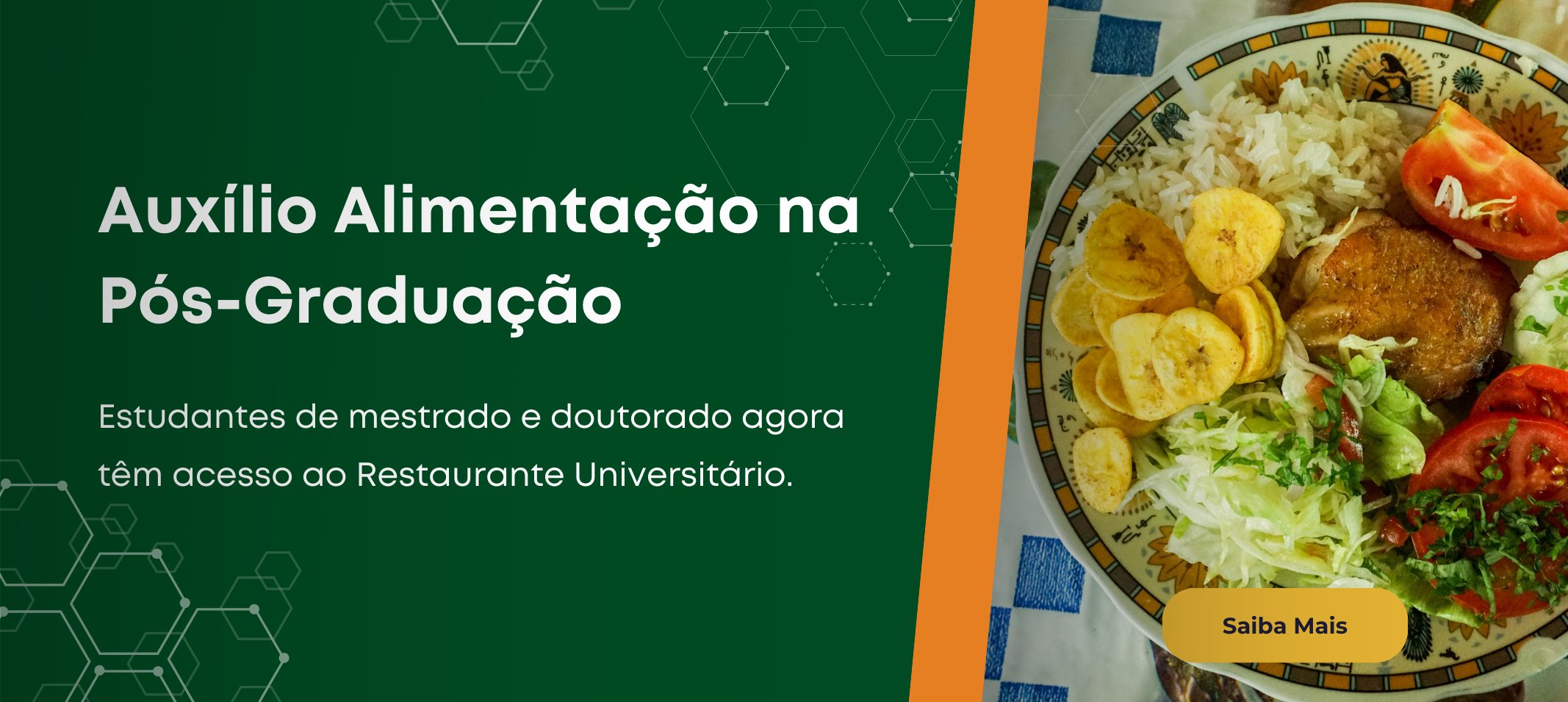 Acesso ao RU Liberado para a Pós-Graduação