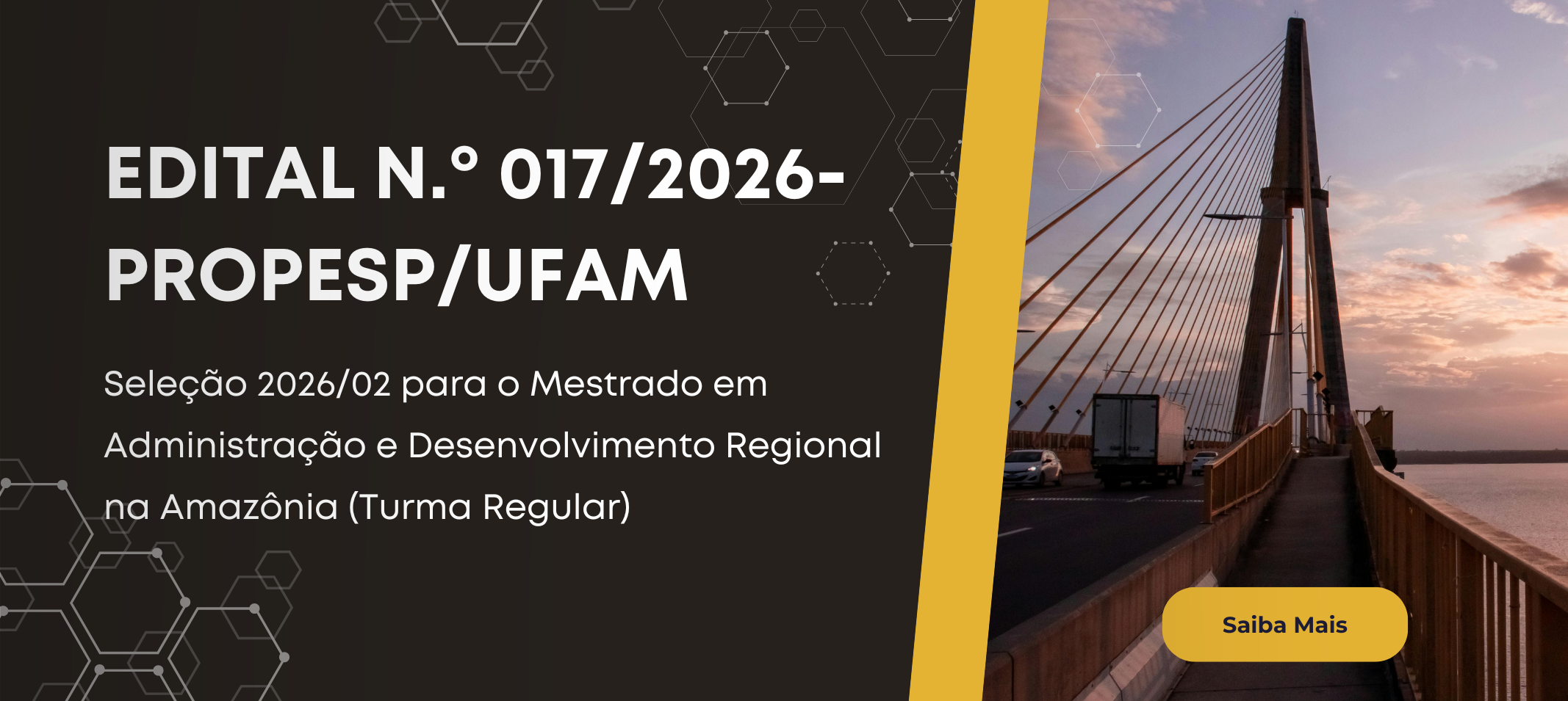 Seleção Mestrado 2026/2 - Turma Regular