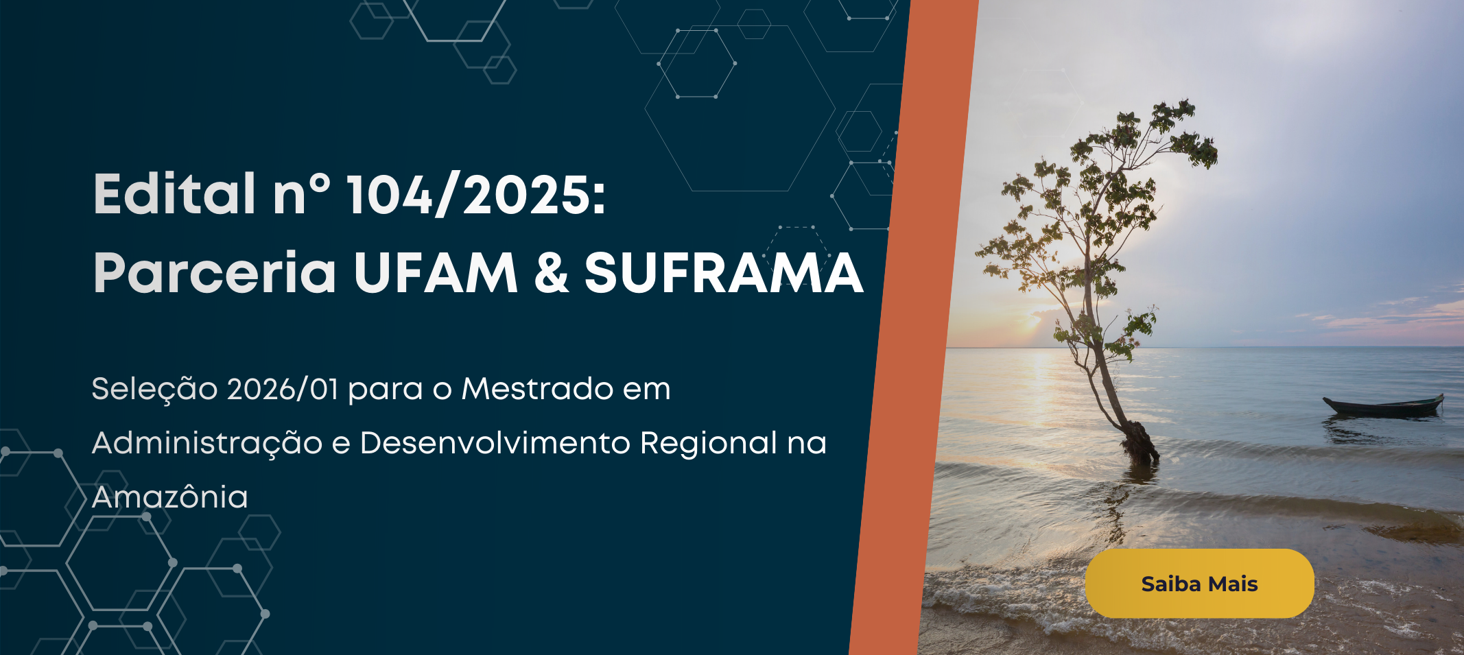 Edital nº 104/2025-PROPESP/UFAM: Seleção de Novos Alunos (Turma Suframa)